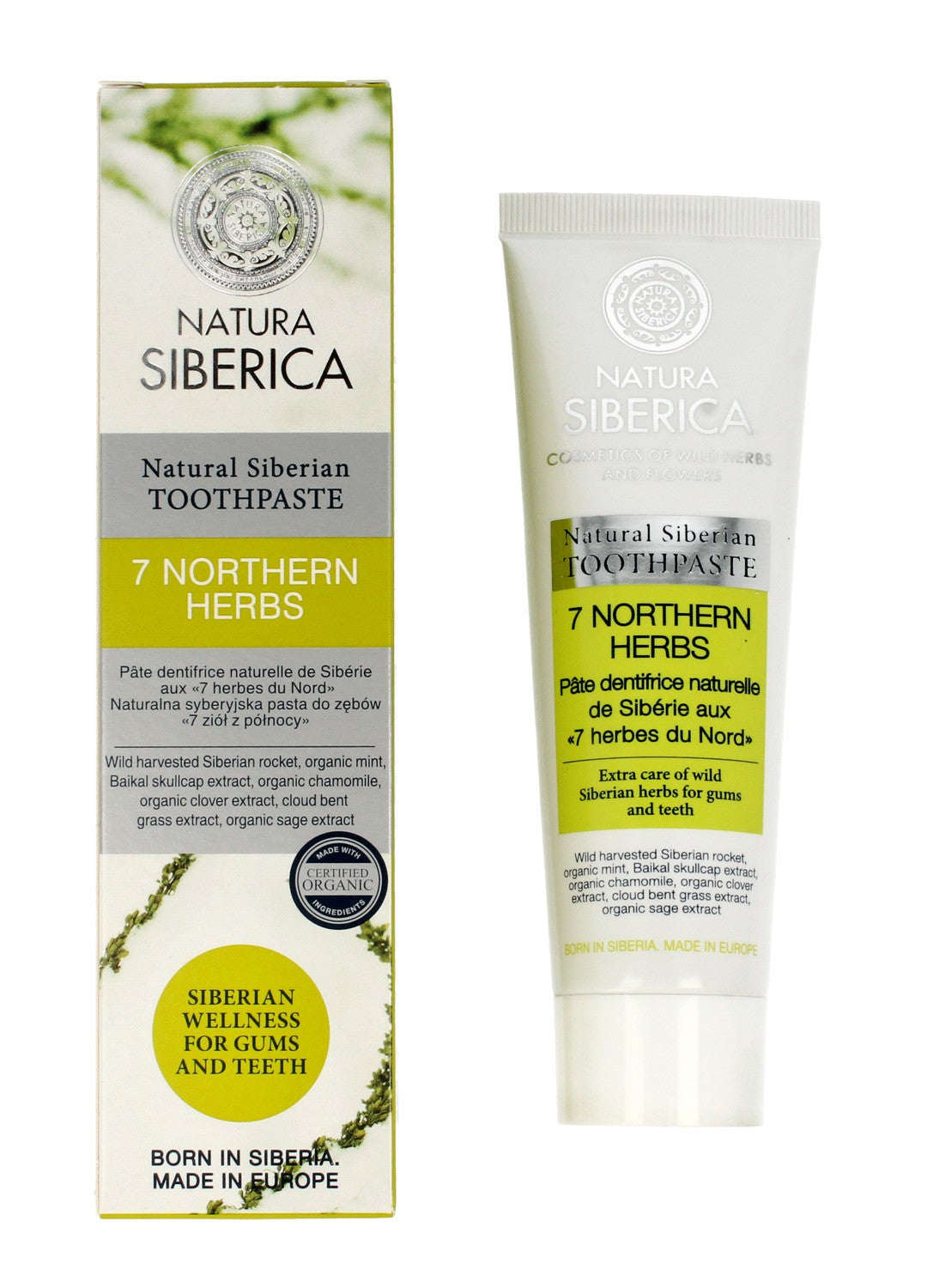 Siberica Natura Toothpaste 7 Northern Herbs 100 g | Vaistine1.lt | WestPharmacy.eu