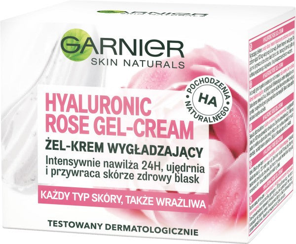 Garnier Skin Naturals Hyaluronic Rose Smoothing Gel-Cream for Day and Night 50ml | Vaistine1.lt | WestPharmacy.eu