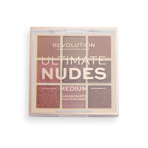 Makeup Revolution Ultimate Nudes Shadow Palette Eyeshadow Set Medium 1pc | Vaistine1.lt | WestPharmacy.eu