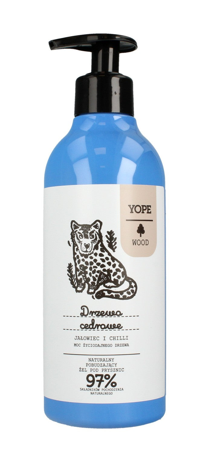 YOPE WOOD Zel p/p Cedar Wood/Juniper/Chili400 | Vaistine1.lt | WestPharmacy.eu