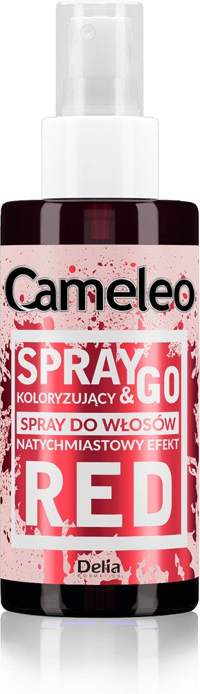 Delia Cosmetics Cameleo Spray & Go Hair Coloring Spray - RED 150ml | Vaistine1.lt | WestPharmacy.eu