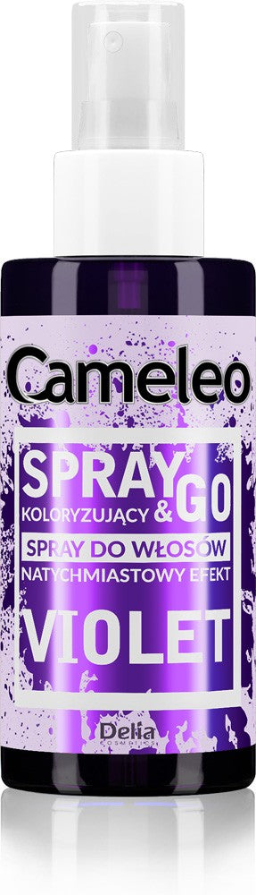Delia Cosmetics Cameleo Spray & Go Color Spray for Hair - VIOLET 150ml | Vaistine1.lt | WestPharmacy.eu