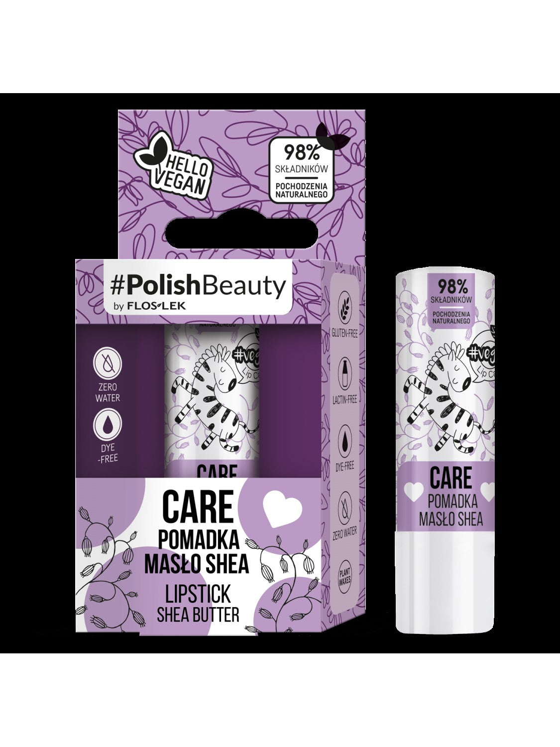 Floslek Lip Care Vege Protective lipstick with Shea Butter - Care 1 pc | Vaistine1.lt | WestPharmacy.eu