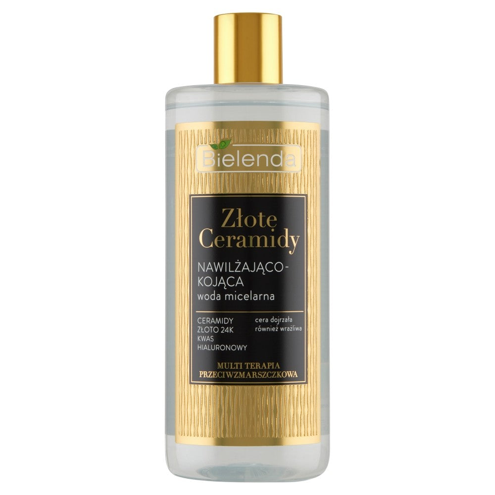 Bielenda Golden Ceramides Moisturizing-Soothing Micellar Water 500ml | Vaistine1.lt | WestPharmacy.eu