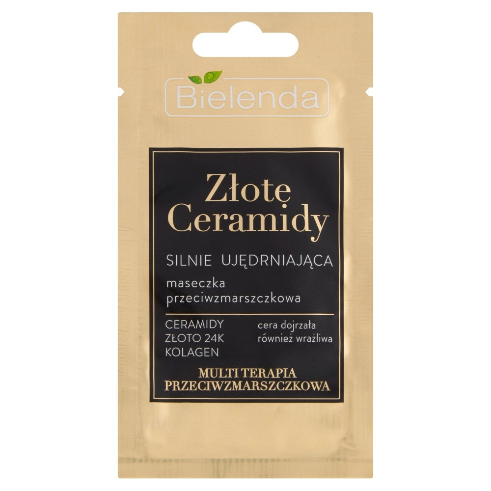 Bielenda Golden Ceramides Strongly Firming Anti-Wrinkle Mask 8g | Vaistine1.lt | WestPharmacy.eu