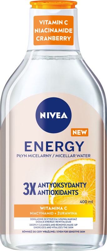 Nivea Micellar Makeup Remover Energy - all skin types 400ml | Vaistine1.lt | WestPharmacy.eu