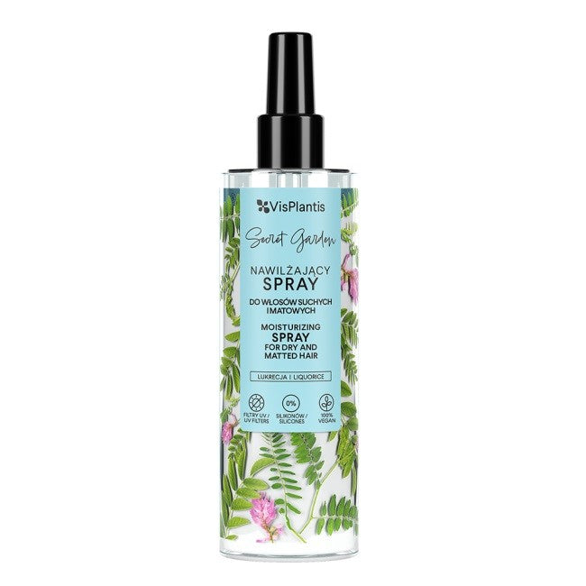 Vis Plantis Moisturizing Spray with Licorice for Dry and Dull Hair 200ml | Vaistine1.lt | WestPharmacy.eu