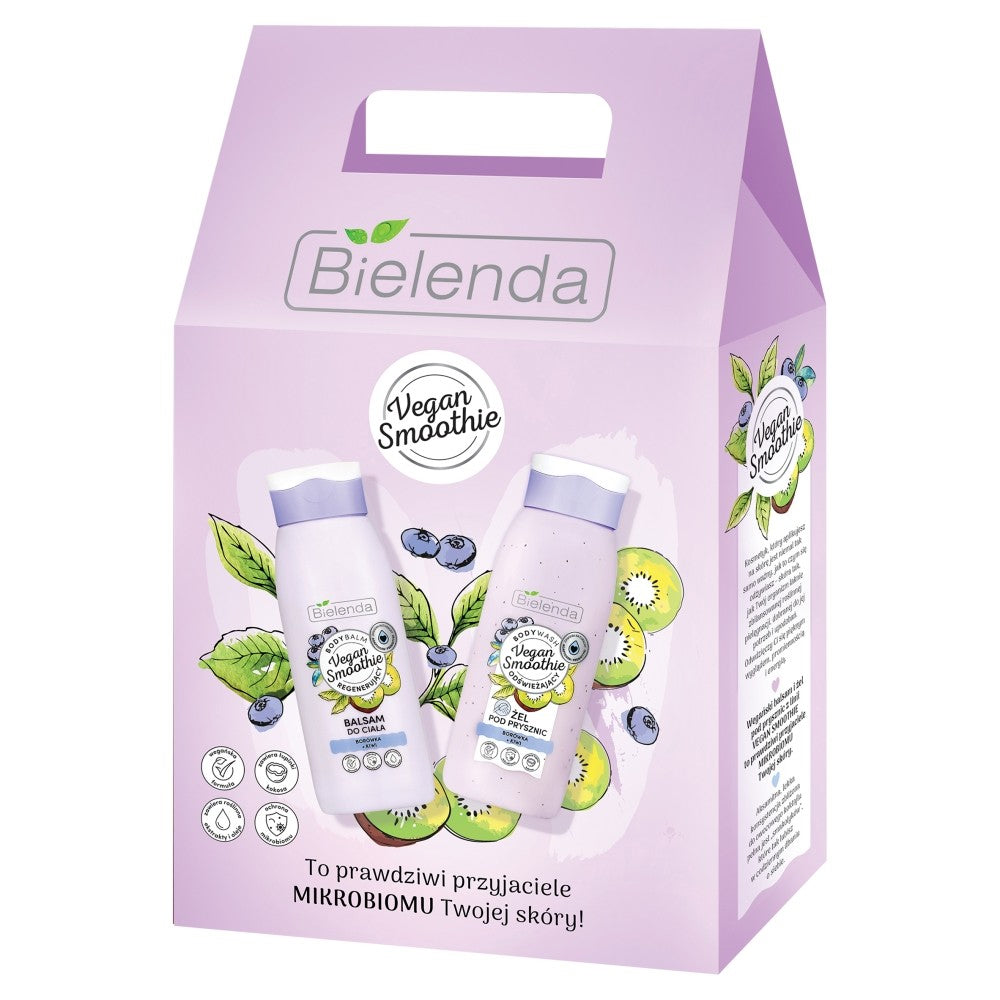 Bielenda Vegan Smoothie gift set (body lotion 400ml + shower gel 400ml) | Vaistine1.lt | WestPharmacy.eu