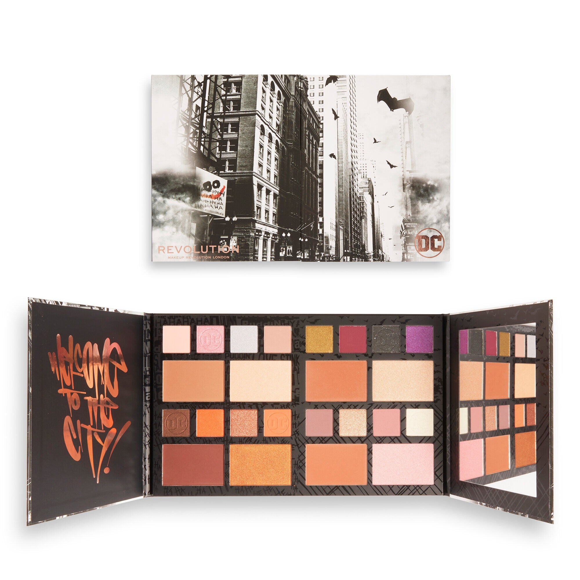 Makeup Revolution DC X Eye and Face Makeup Palette Large 1op. | Vaistine1.lt | WestPharmacy.eu