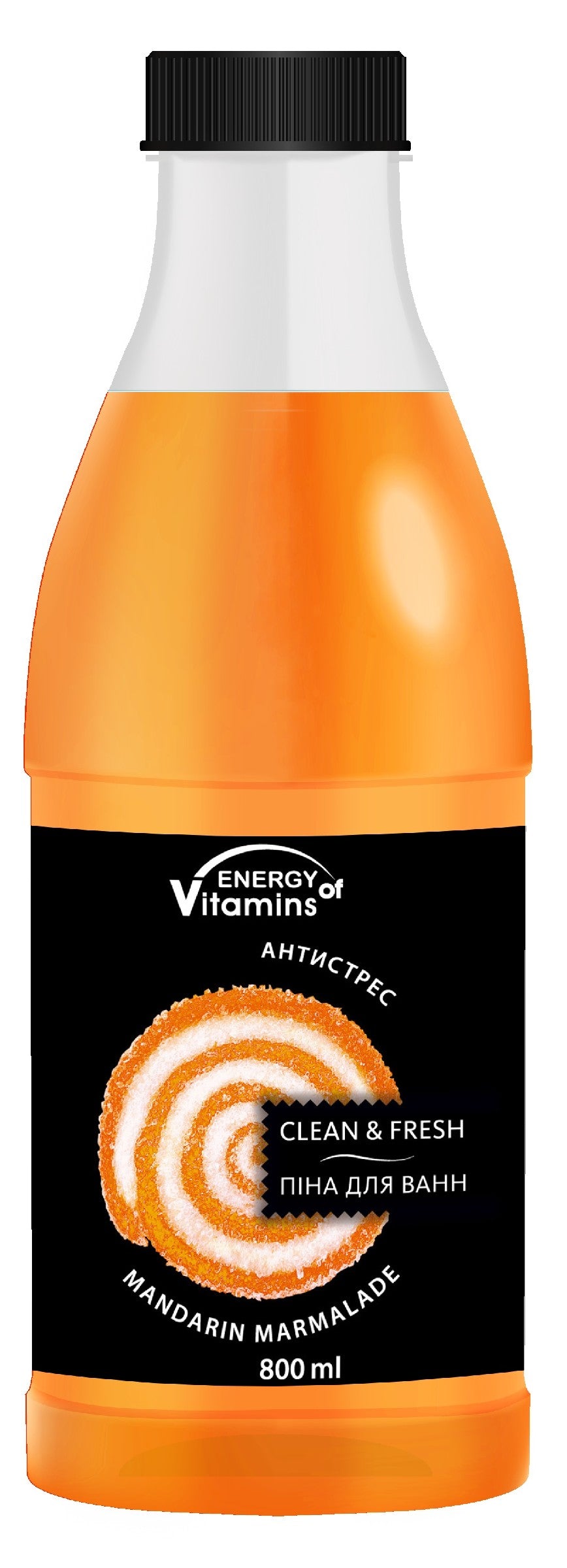 ENERGY OF VITAMINS Mandarin Marmalade Bath Foam 800ml | Vaistine1.lt | WestPharmacy.eu