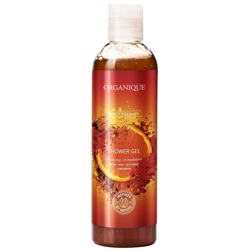 ORGANIQUE Spicy Therapy Ginger Shower Gel 250ml | Vaistine1.lt | WestPharmacy.eu