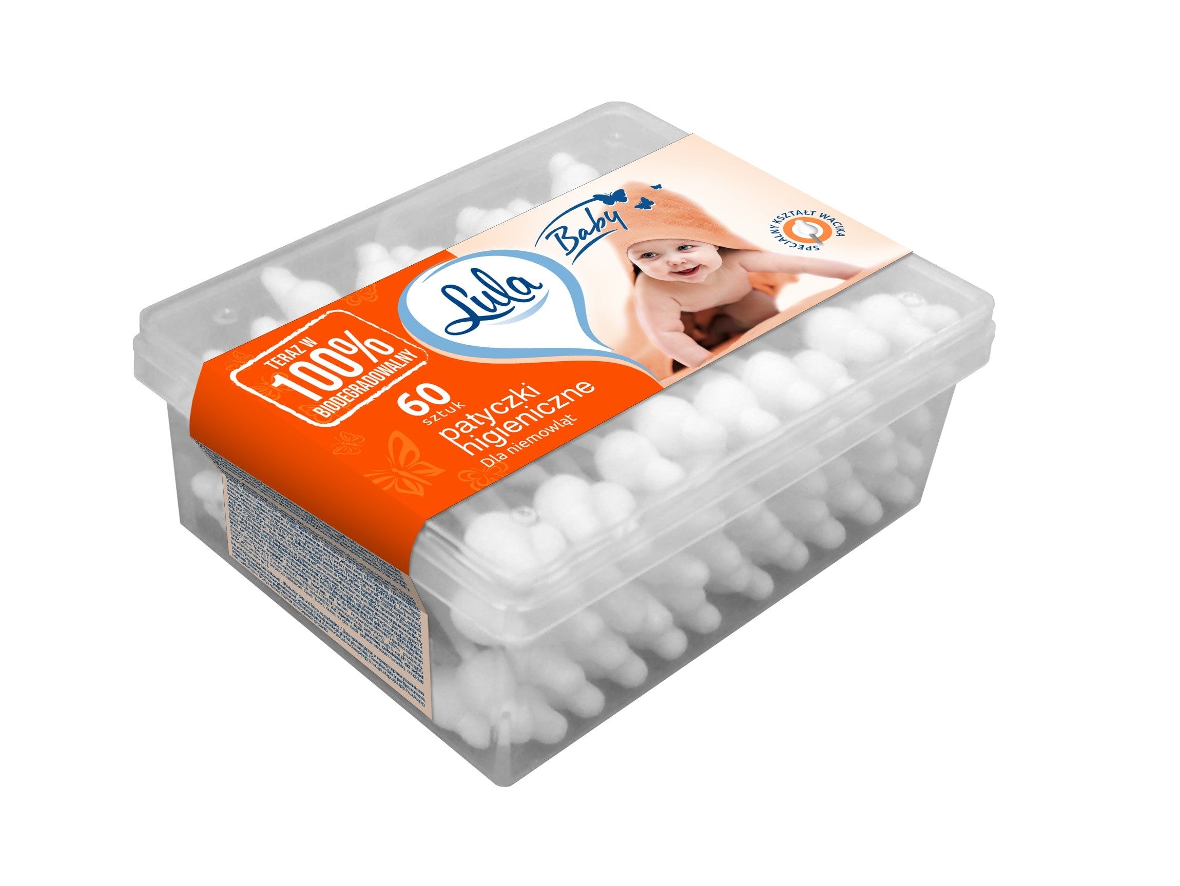 LULA BABY Cosmetic sticks for infants 60 pcs | Vaistine1.lt | WestPharmacy.eu