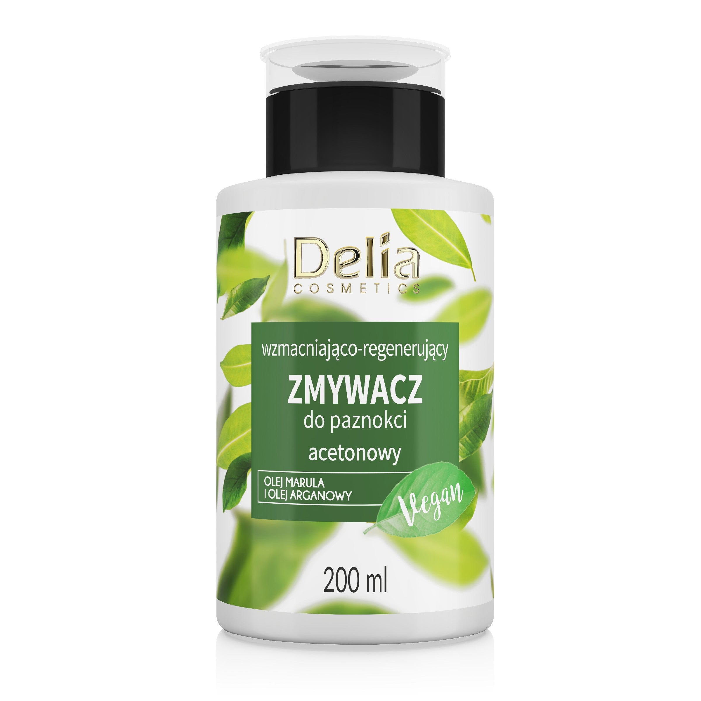Delia Cosmetics Vege Nail Polish Remover Strengthening and Regenerating with Acetone 200ml | Vaistine1.lt | WestPharmacy.eu