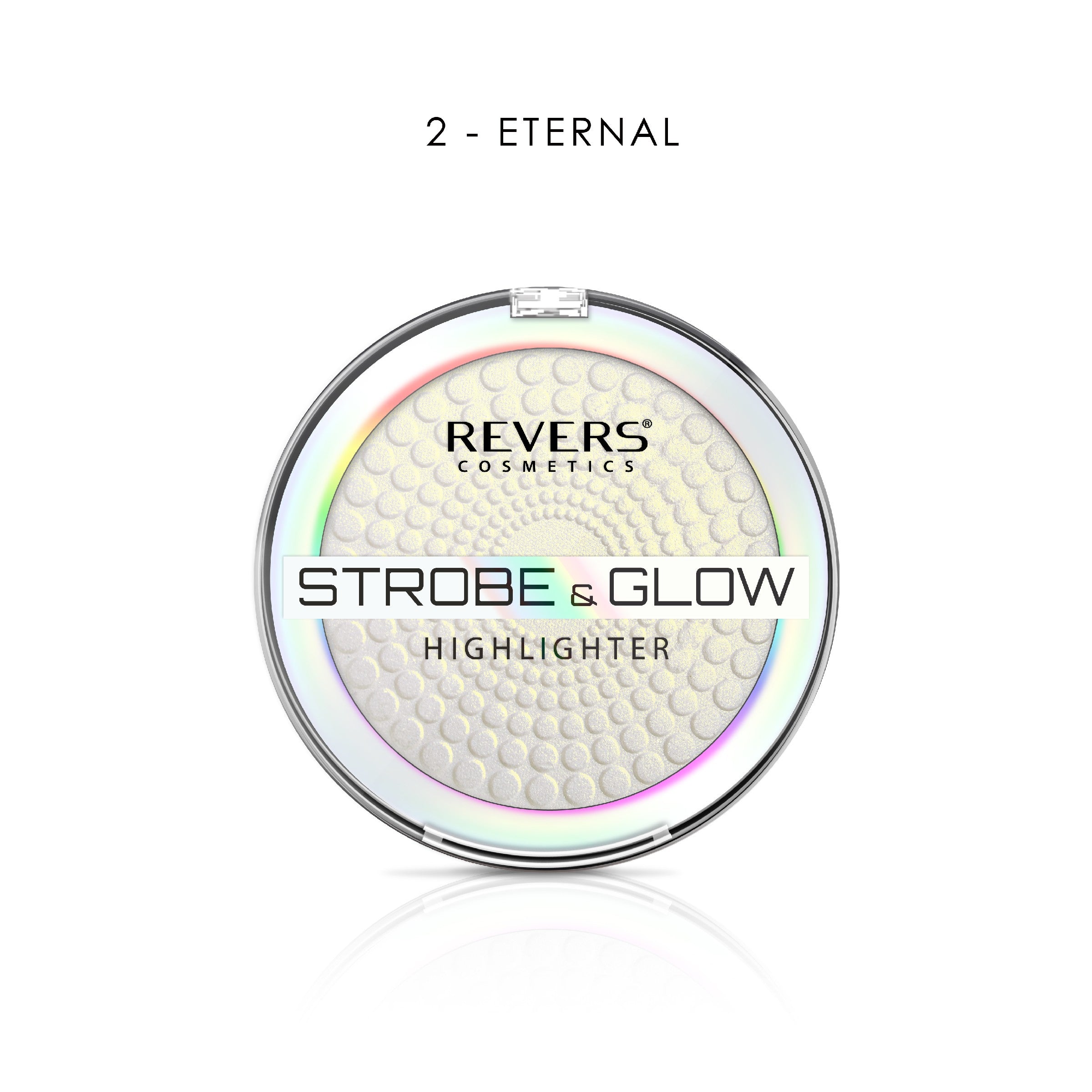 REVERS Illuminating Powder STROBE & GLOW HIGHLIGHTER 02 Eternal 8 g | Vaistine1.lt | WestPharmacy.eu