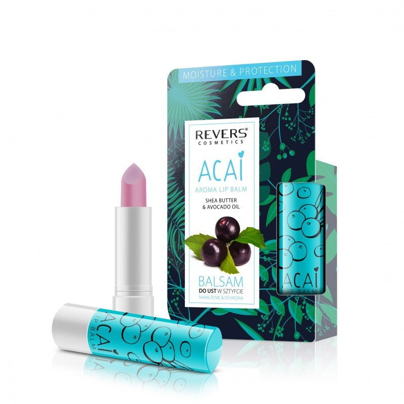 REVERS Lip balm stick moisturizing & protection - Acai 4g | Vaistine1.lt | WestPharmacy.eu