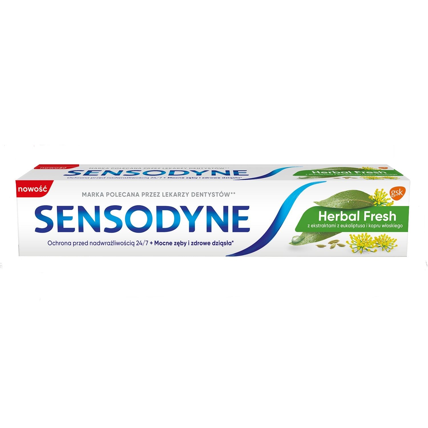 GSK Sensodyne Herbal Fresh Toothpaste 75ml | Vaistine1.lt | WestPharmacy.eu