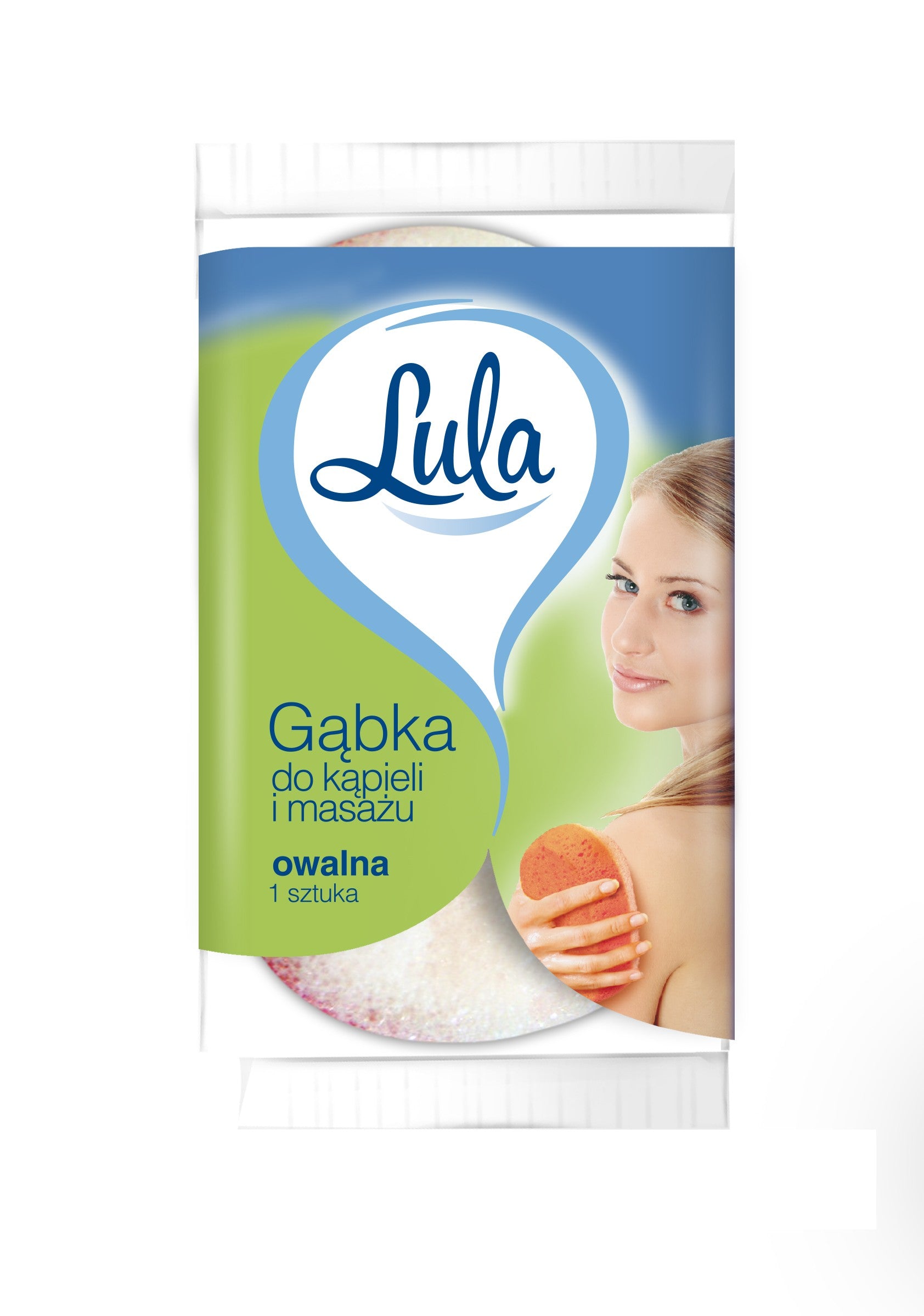 LULA MASSAGE SPONGE, OVAL | Vaistine1.lt | WestPharmacy.eu