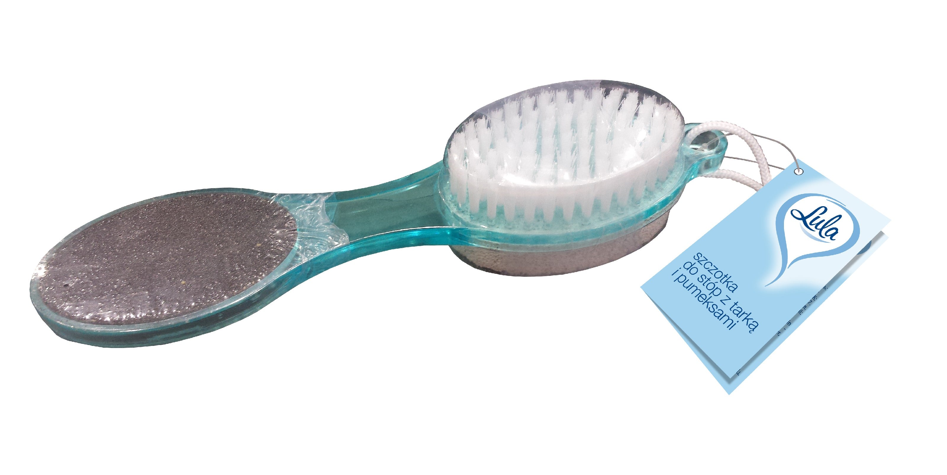 LULA FOOT BRUSH WITH GRATER AND PUMICES | Vaistine1.lt | WestPharmacy.eu