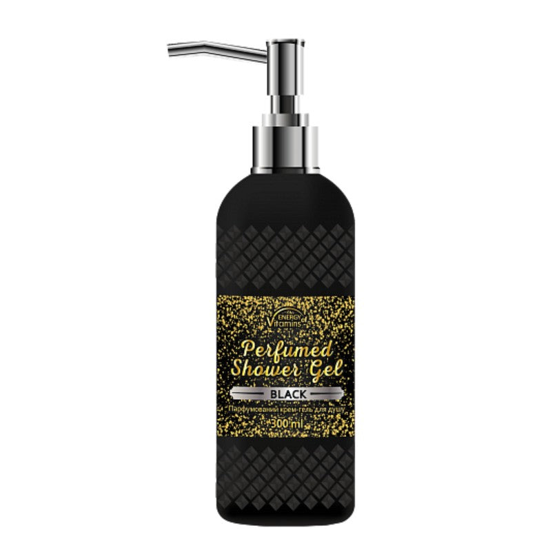 ENERGY OF VITAMINS Perfumed Shower Gel Black 300 ml | Vaistine1.lt | WestPharmacy.eu