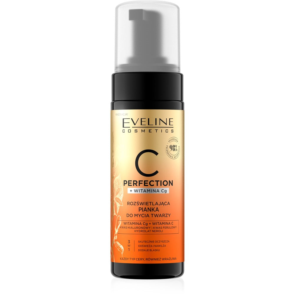 Eveline C Perfection Illuminating Cleansing Foam 3in1 150ml | Vaistine1.lt | WestPharmacy.eu