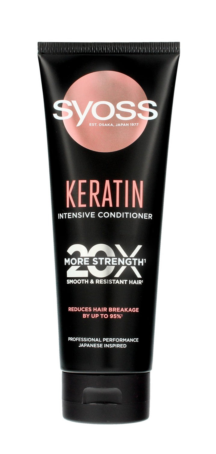 Schwarzkopf Syoss Keratin Strengthening Conditioner for brittle hair 250ml | Vaistine1.lt | WestPharmacy.eu