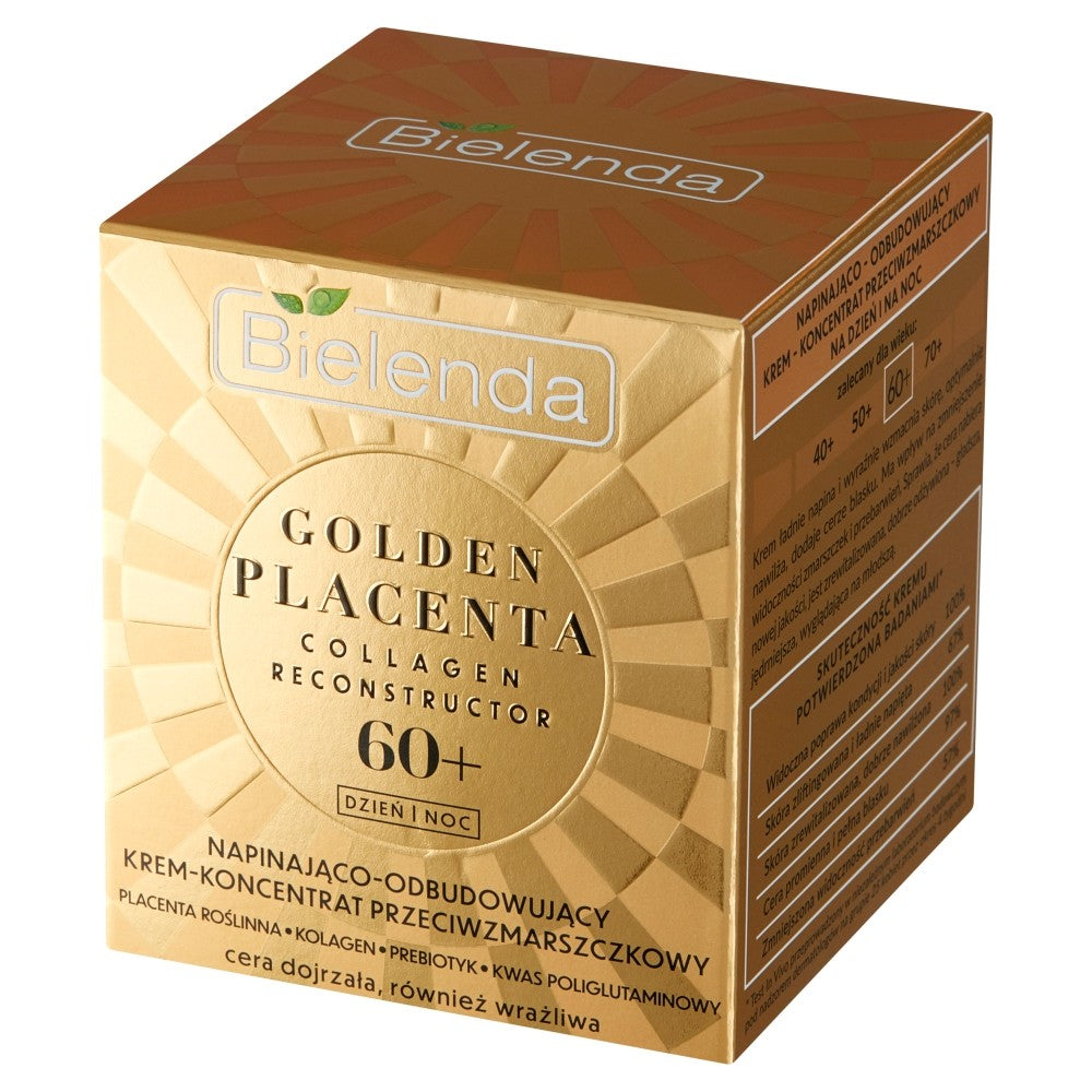 Bielenda Golden Placenta 60+ Firming - Rebuilding Anti-wrinkle Cream Concentrate for Day and Night 50ml | Vaistine1.lt | WestPharmacy.eu
