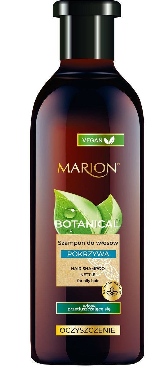 Marion Botanical Cleansing Shampoo Nettle - oily hair 400ml | Vaistine1.lt | WestPharmacy.eu