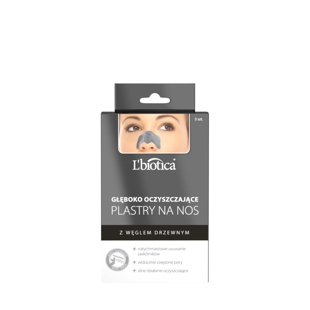 L`BIOTICA Charcoal nasal cleansing patches | Vaistine1.lt | WestPharmacy.eu