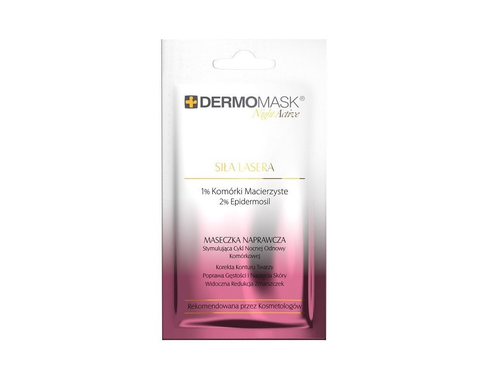 L'BIOTICA Dermomask Night Active Repairing face mask - Laser Power 12ml | Vaistine1.lt | WestPharmacy.eu