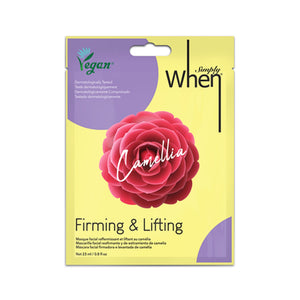When Simply Firming and lifting face mask on fabric - Camellia 23ml | Vaistine1.lt | WestPharmacy.eu