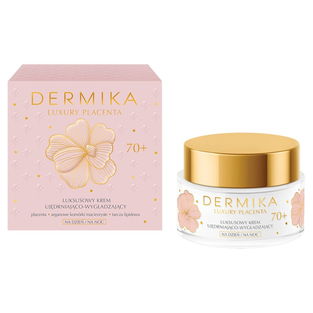 Dermika Luxury Placenta 70+ Luxurious Firming - Smoothing Cream for Day and Night 50ml | Vaistine1.lt | WestPharmacy.eu