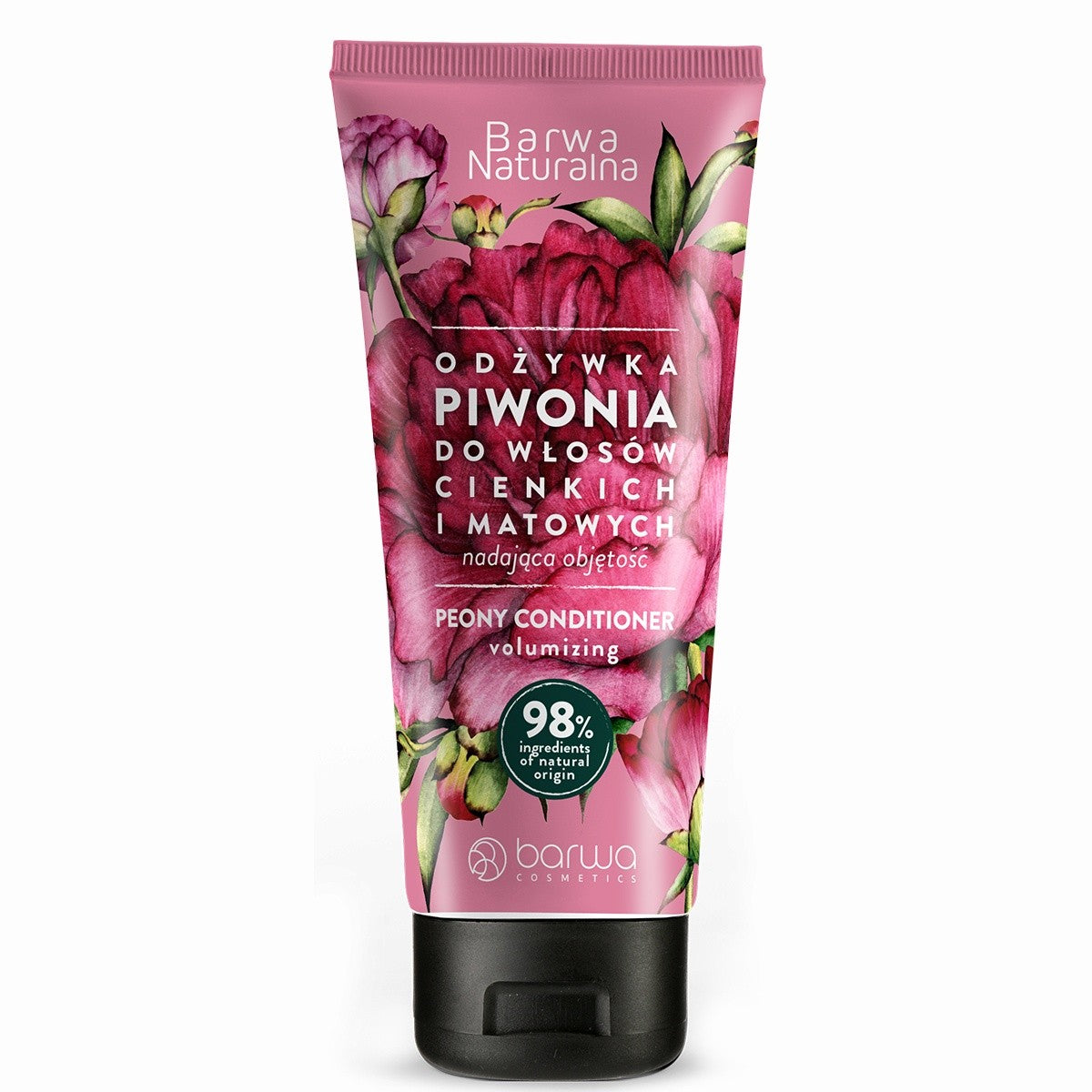 BARWA Natural Volume Conditioner for fine and dull hair - Peony 200ml | Vaistine1.lt | WestPharmacy.eu