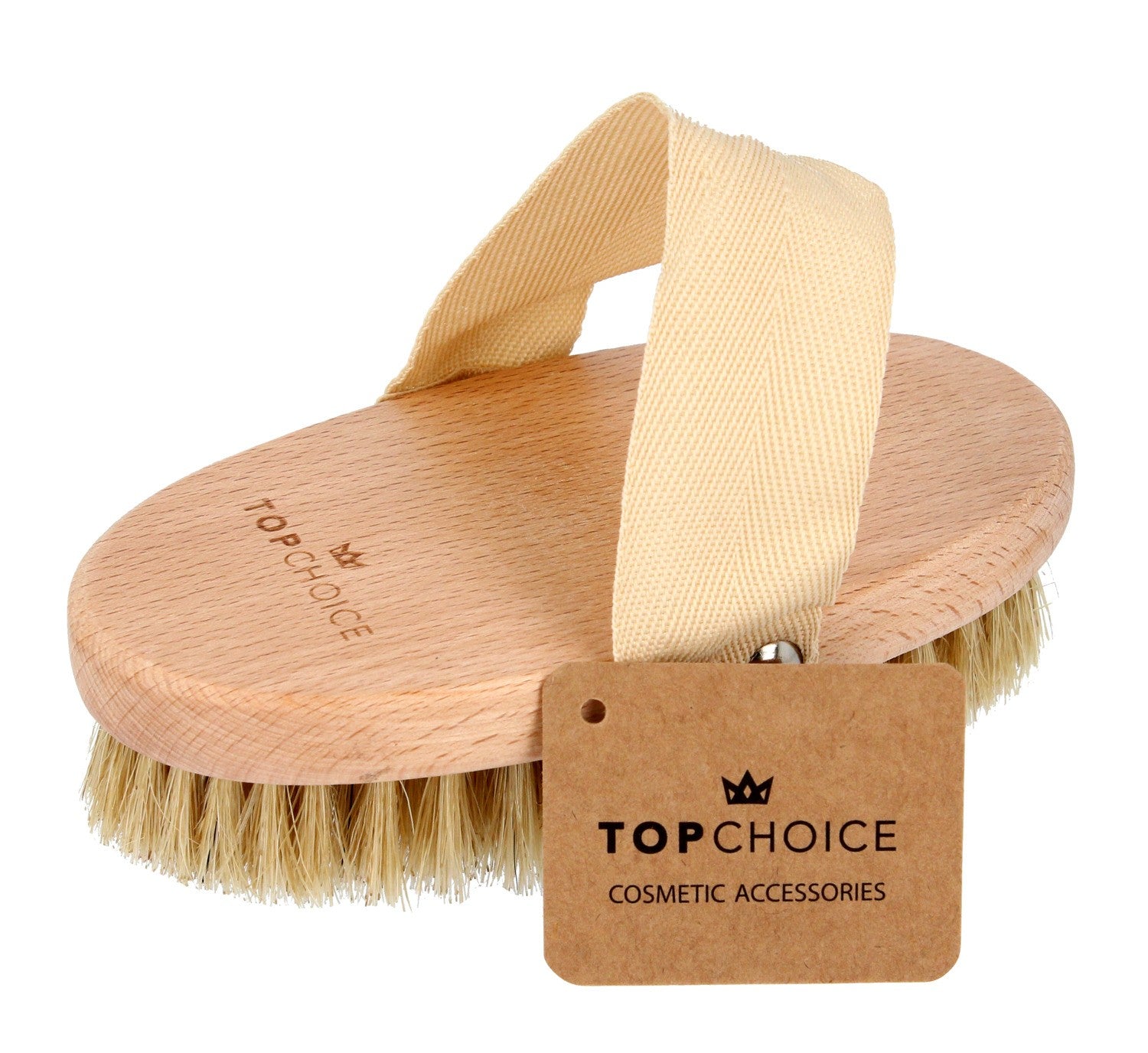 Top Choice Dry body massage brush (30680) 1 pc | Vaistine1.lt | WestPharmacy.eu
