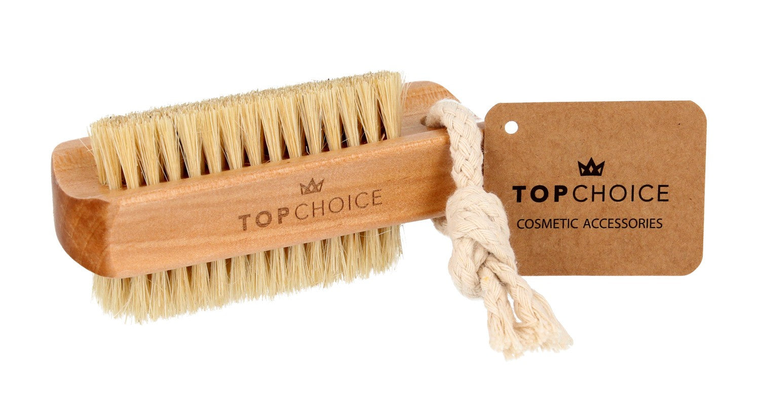 Top Choice Double-sided brush for cleaning hands and nails (74875) 1 pc | Vaistine1.lt | WestPharmacy.eu