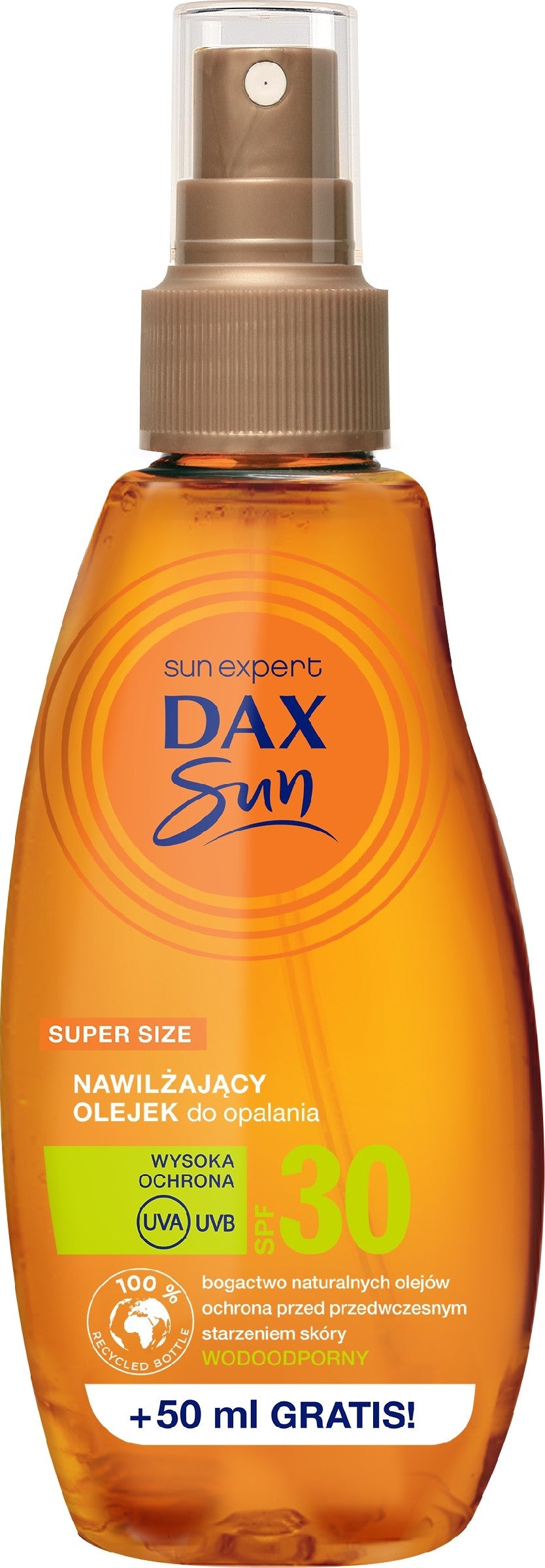 Dax Sun Moisturizing Tanning Oil SPF30 200ml | Vaistine1.lt | WestPharmacy.eu