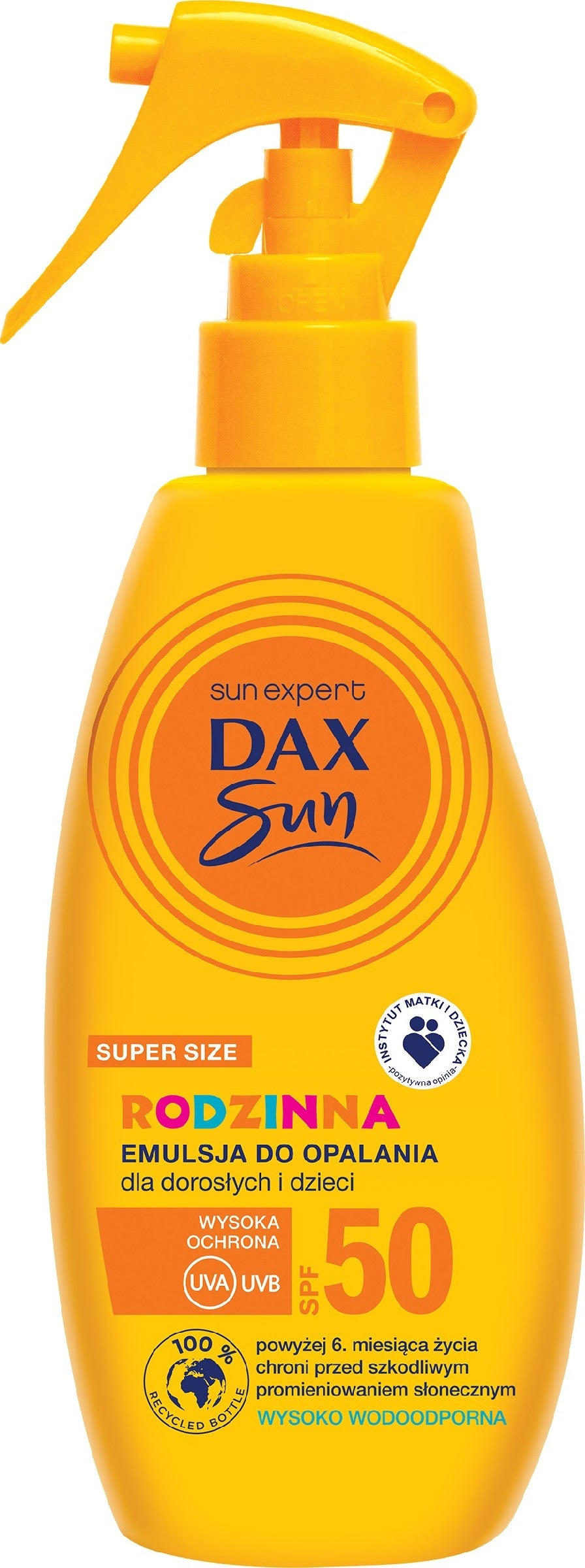 Dax Sun Family Sunscreen Emulsion for Adults and Children SPF50 200ml | Vaistine1.lt | WestPharmacy.eu