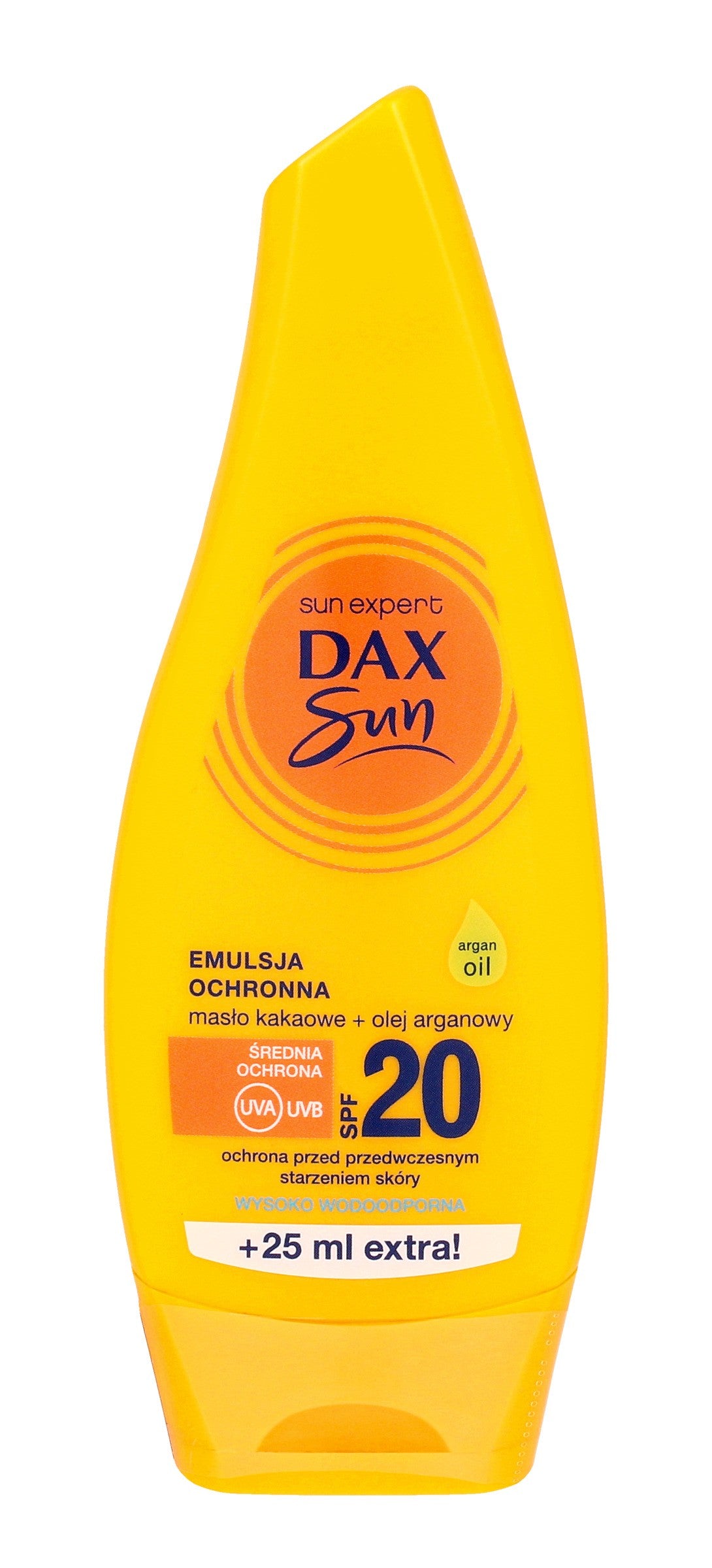 Dax Sun Protective Emulsion for tanning with cocoa butter and argan oil SPF20 175ml | Vaistine1.lt | WestPharmacy.eu