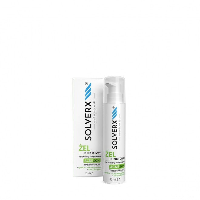 SOLVERX Acne Skin Spot gel for local lesions - anti-acne 15ml | Vaistine1.lt | WestPharmacy.eu