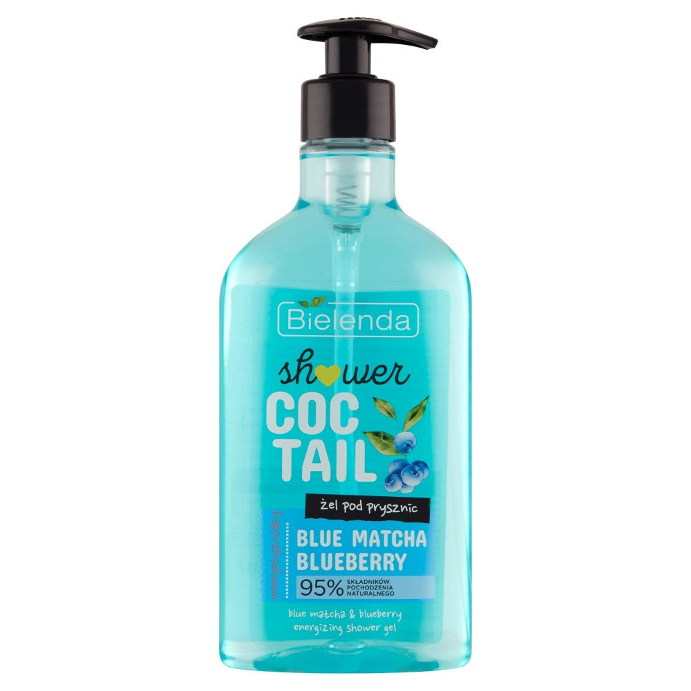 Bielenda Shower Cocktail Energizing Shower Gel Blue Matcha & Blueberry 400ml | Vaistine1.lt | WestPharmacy.eu