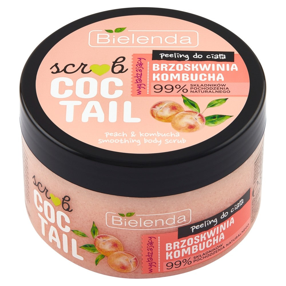 Bielenda Scrub Coctail Smoothing body scrub Peach & Kombucha 350g | Vaistine1.lt | WestPharmacy.eu