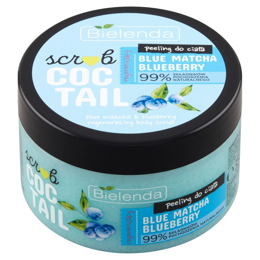Bielenda Scrub Coctail Regenerating body scrub Blue Matcha & Blueberry 350g | Vaistine1.lt | WestPharmacy.eu