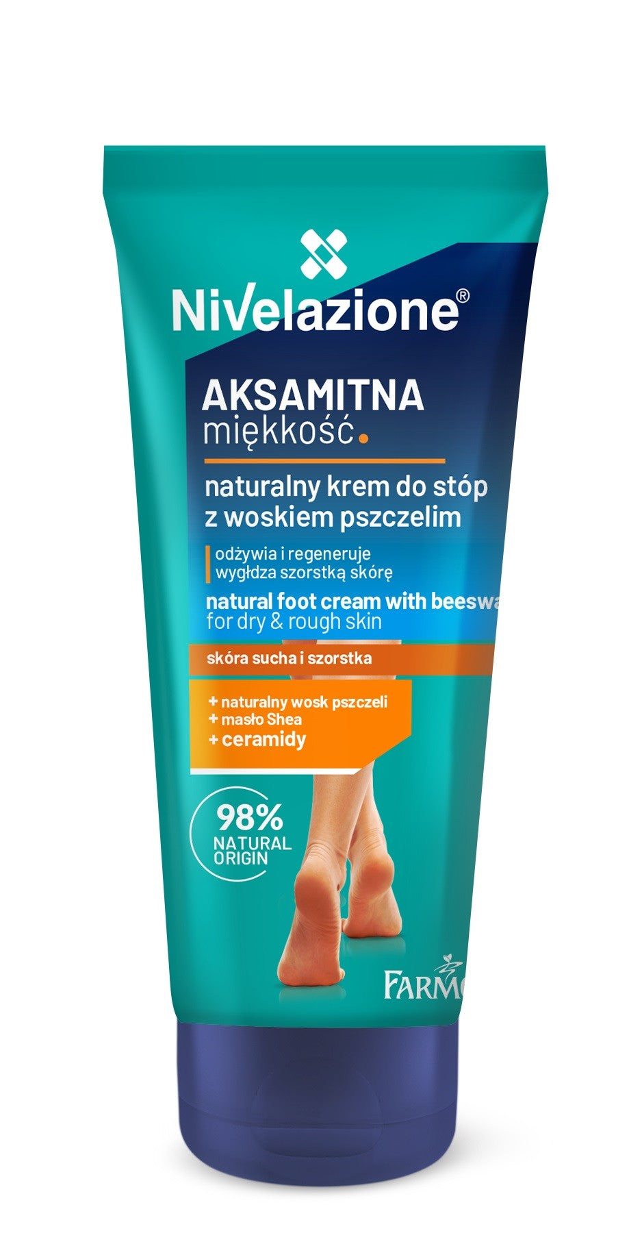 Farmona Nivelazione Feet Natural Foot Cream with beeswax - Velvety Softness 75ml | Vaistine1.lt | WestPharmacy.eu