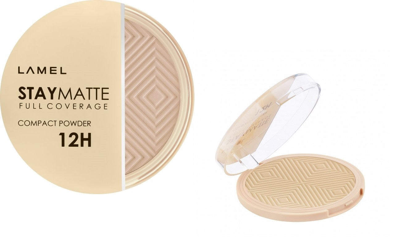 LAMEL Basic Compact Powder Stay Matte 12H no. 403 12g | Vaistine1.lt | WestPharmacy.eu