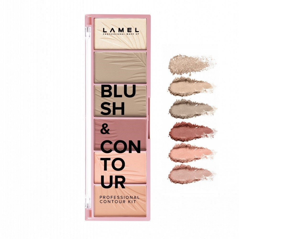 LAMEL Basic Face Contouring Palette Blush&Contour 16g | Vaistine1.lt | WestPharmacy.eu