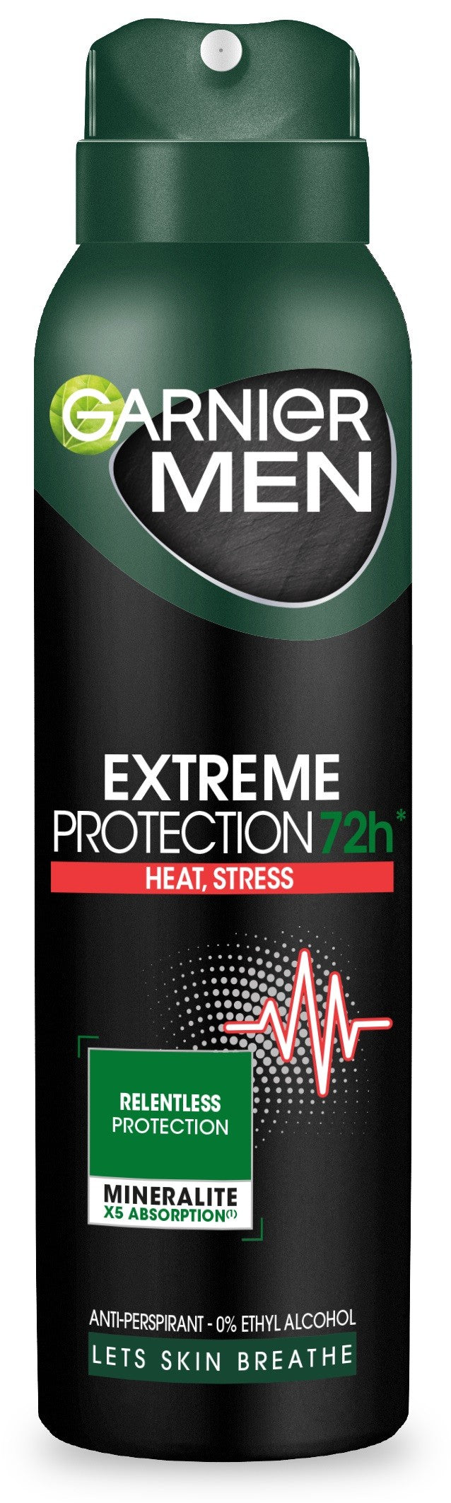 Garnier Men Deodorant spray Extreme Protection 72h - Heat, Stress 150ml | Vaistine1.lt | WestPharmacy.eu