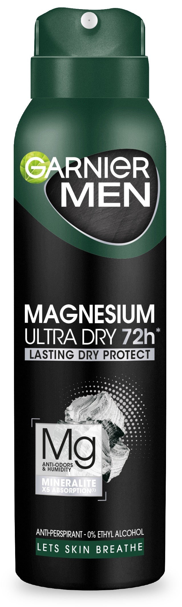Garnier Men Deodorant spray Magnesium Ultra Dry 72h - Lasting Dry Protect 150ml | Vaistine1.lt | WestPharmacy.eu