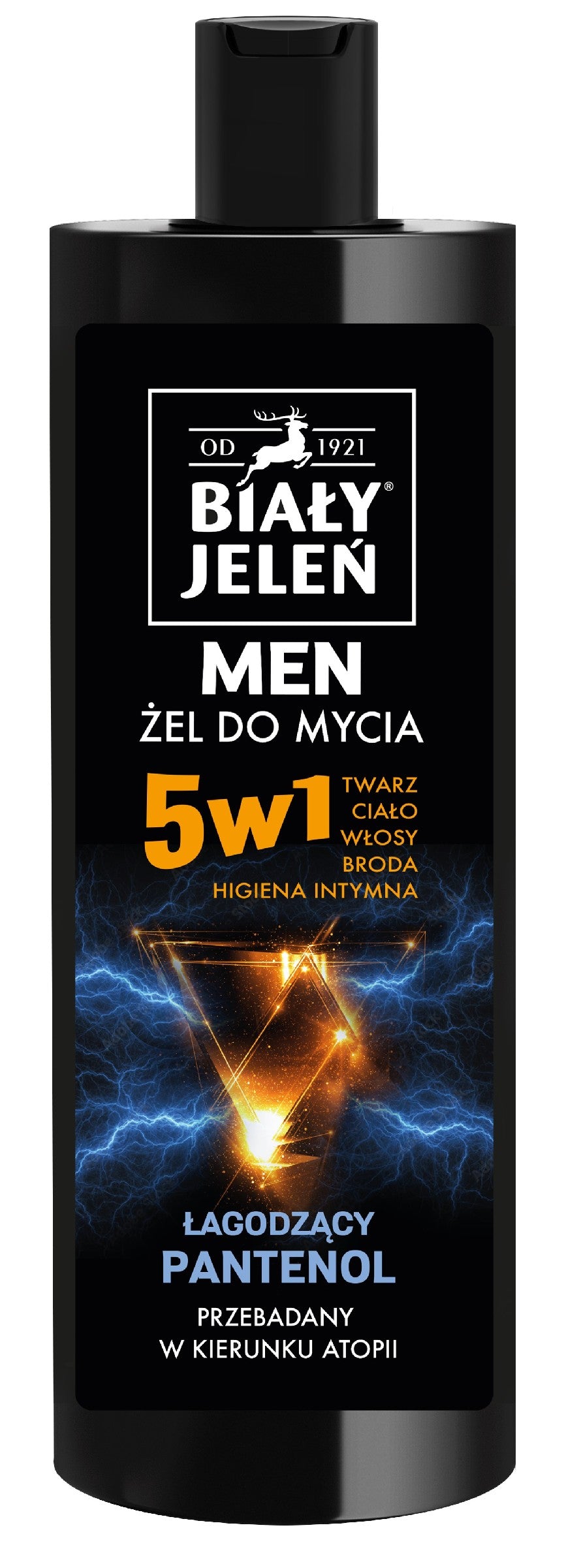 White Deer Men 5in1 Washing Gel for Men - Soothing Panthenol 400ml | Vaistine1.lt | WestPharmacy.eu
