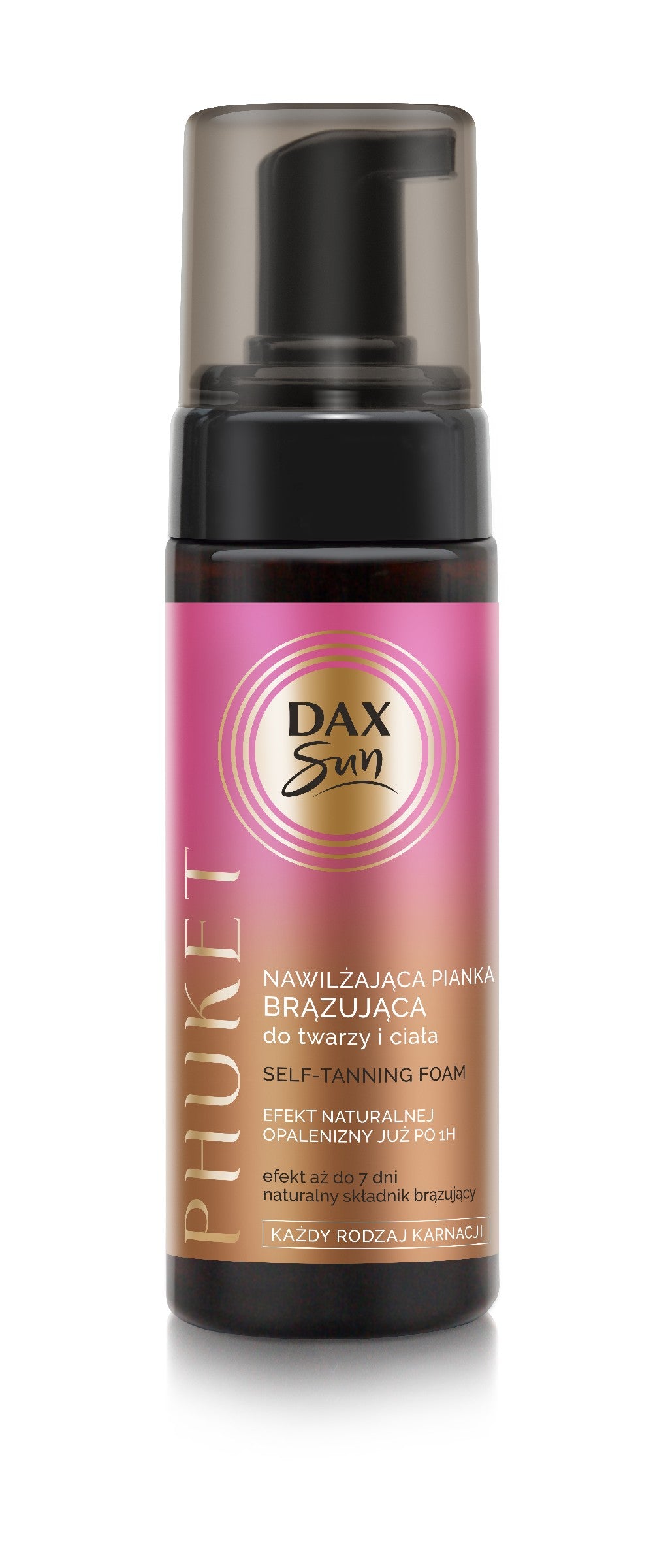 Dax Sun Moisturizing Bronzing Foam for face and body PHUKET - all skin types 160ml | Vaistine1.lt | WestPharmacy.eu