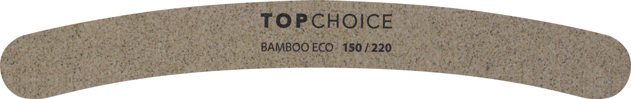 Top Choice Bamboo nail file 150/220 - curved (78262) 1 pc | Vaistine1.lt | WestPharmacy.eu