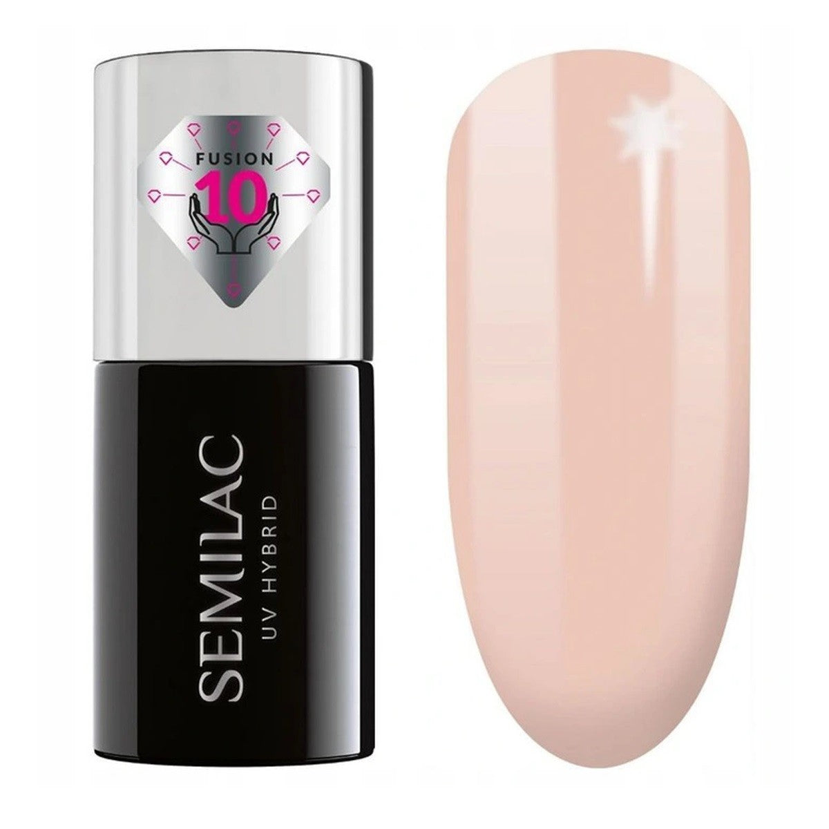 SEMILAC Hybrid Lacquer Extend Care 5in1 - 816 Pale Nude 7ml | Vaistine1.lt | WestPharmacy.eu